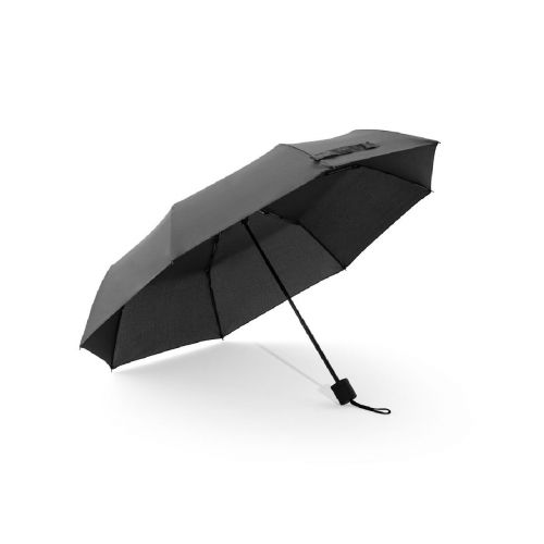 AIDEN - Parapluie 21 en polyester recyclé (100% rPET) pongé 190T, pliable en 3 parties