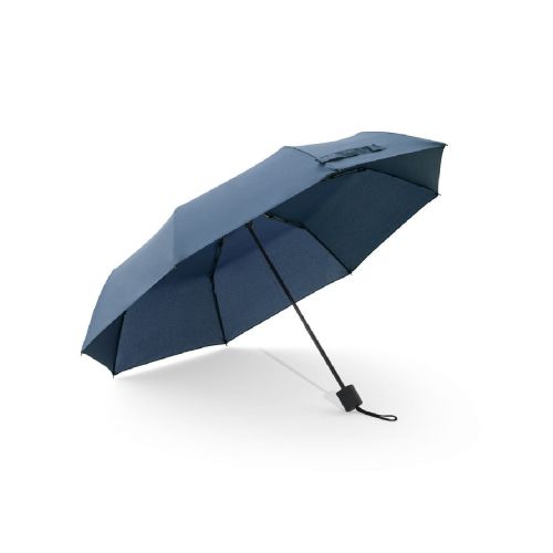 AIDEN - Parapluie 21 en polyester recyclé (100% rPET) pongé 190T, pliable en 3 parties