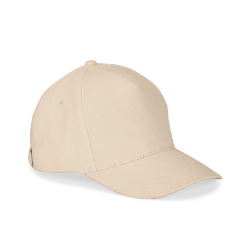 ASHTON - Casquette 100 % coton (260 g/m²) à 5 panneaux