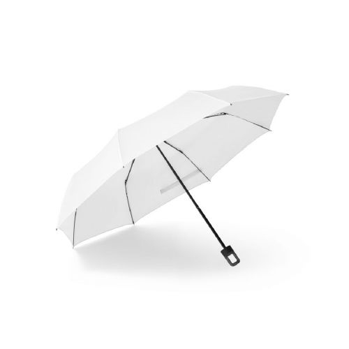 GEORGE - Parapluie 21 pouces fabriqué à partir de polyester recyclé (100 % rPET) et de pongé 190T résistant au vent