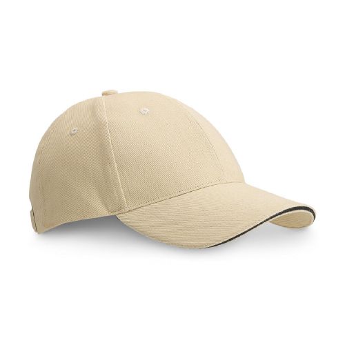 CHRISTOPHE - Casquette sandwich 100% coton (260 g/m²)