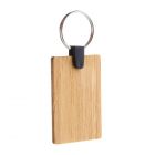 BAMBRY - porte-clés en bambou rectangle | HG718370D
