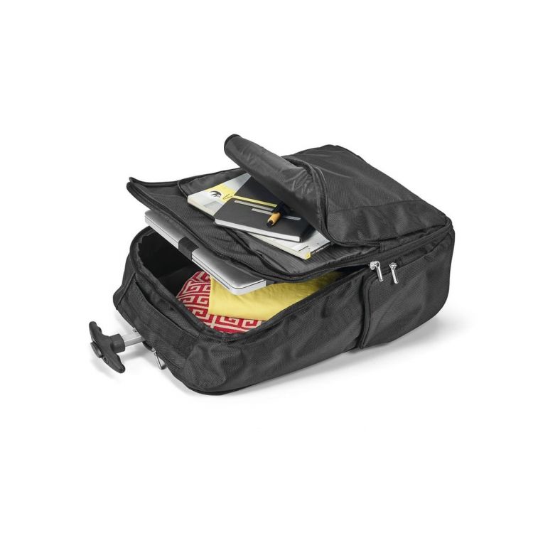 Sac à dos trolley pour ordinateur portable 17'' en 1680D et