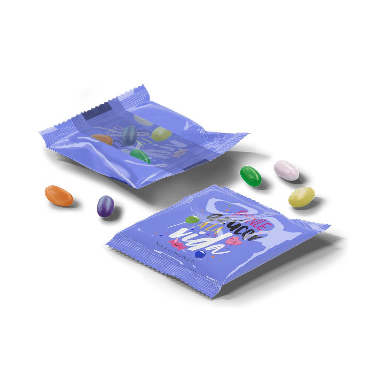 JELLY BEANS BAG L - Mélange de gelées, 75 x 90 mm | CC55029C