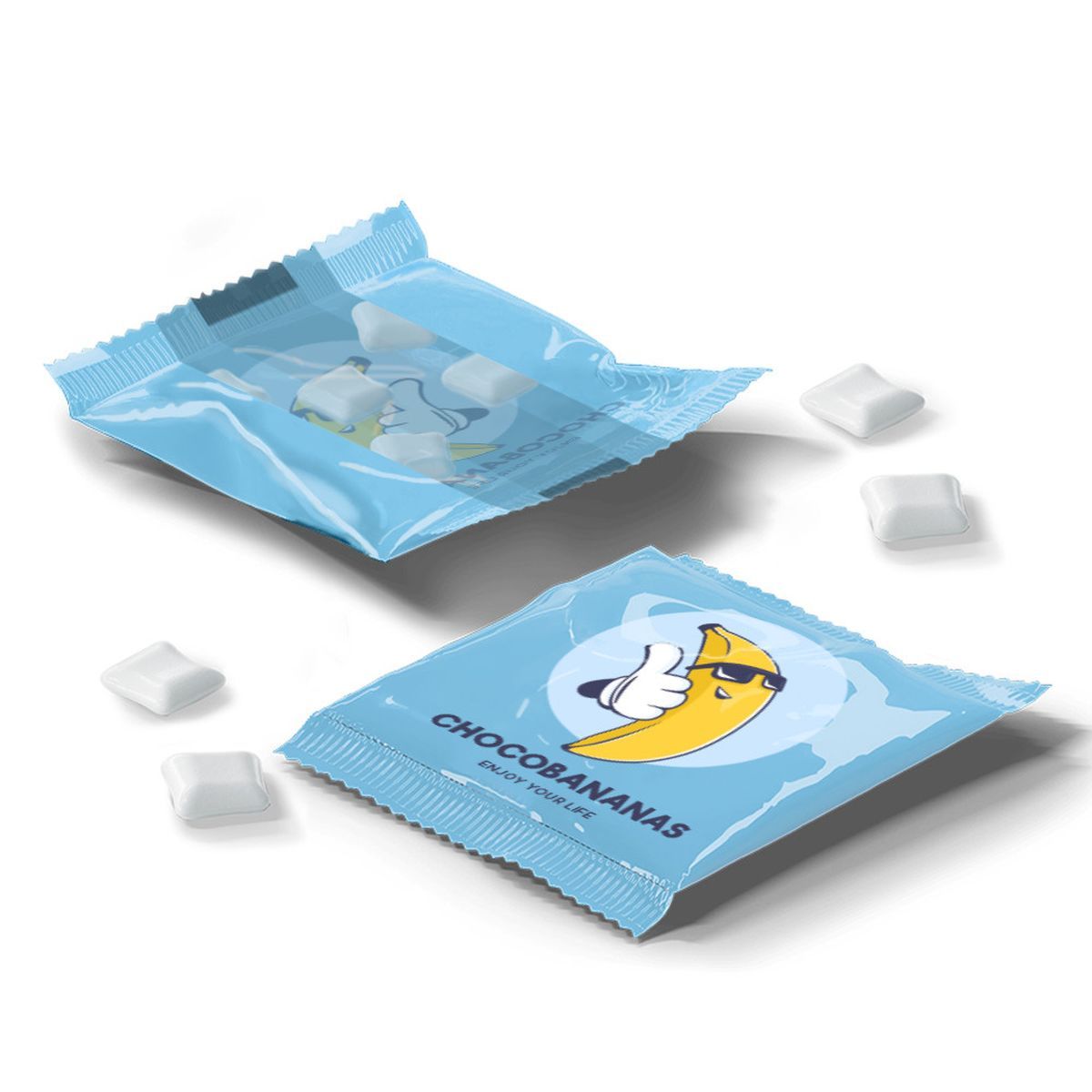 CHEWING GUMS BAG XL - Mélange de gomme à mâcher, 90 x 110 mm | CC55030B