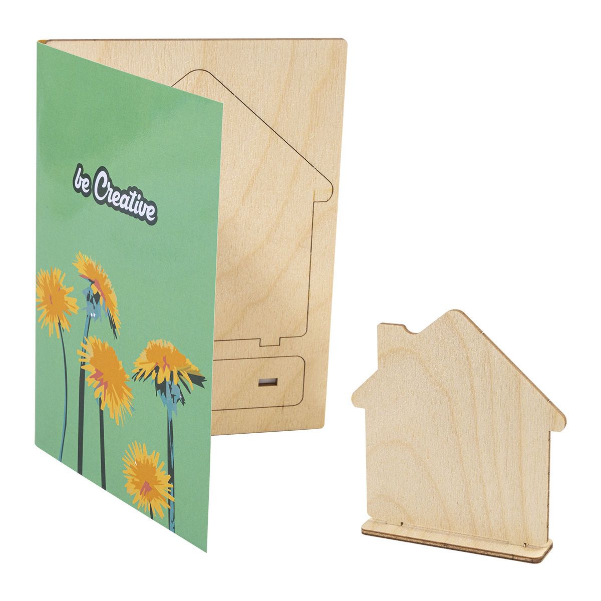 SENDCRAFT - carte postale puzzle personnalisée, maison | HG715048A