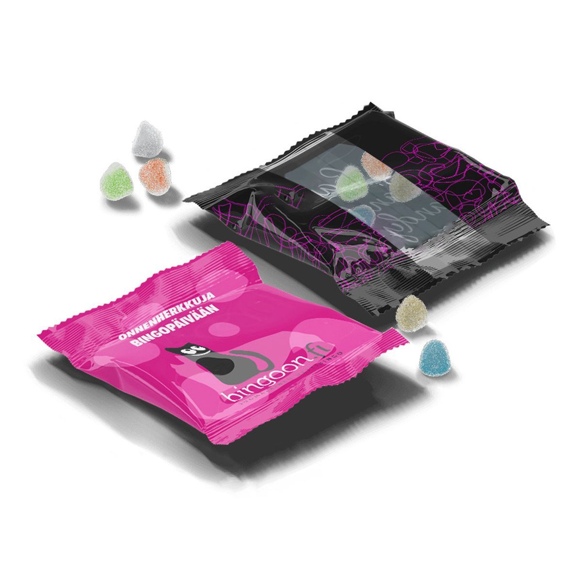 GUMMIES BAG M - Mélange de bonbons à la gelée, 75 x 90 mm | CC55028A