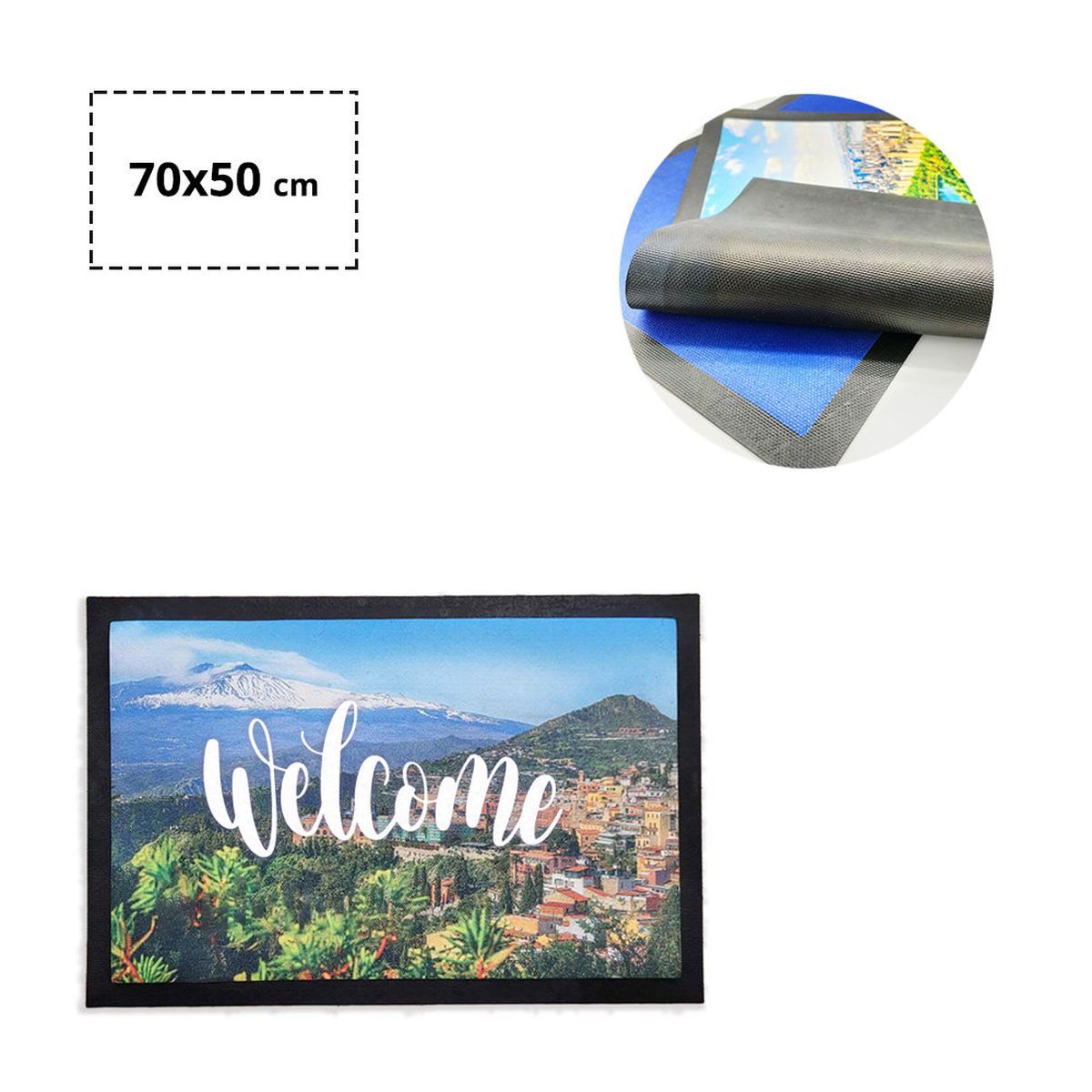 ROME - tapis décoratif , 700x500 mm | GL300301B