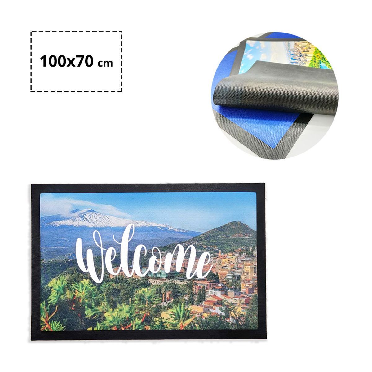 ROME - tapis décoratif , 1000x700 mm | GL300301C