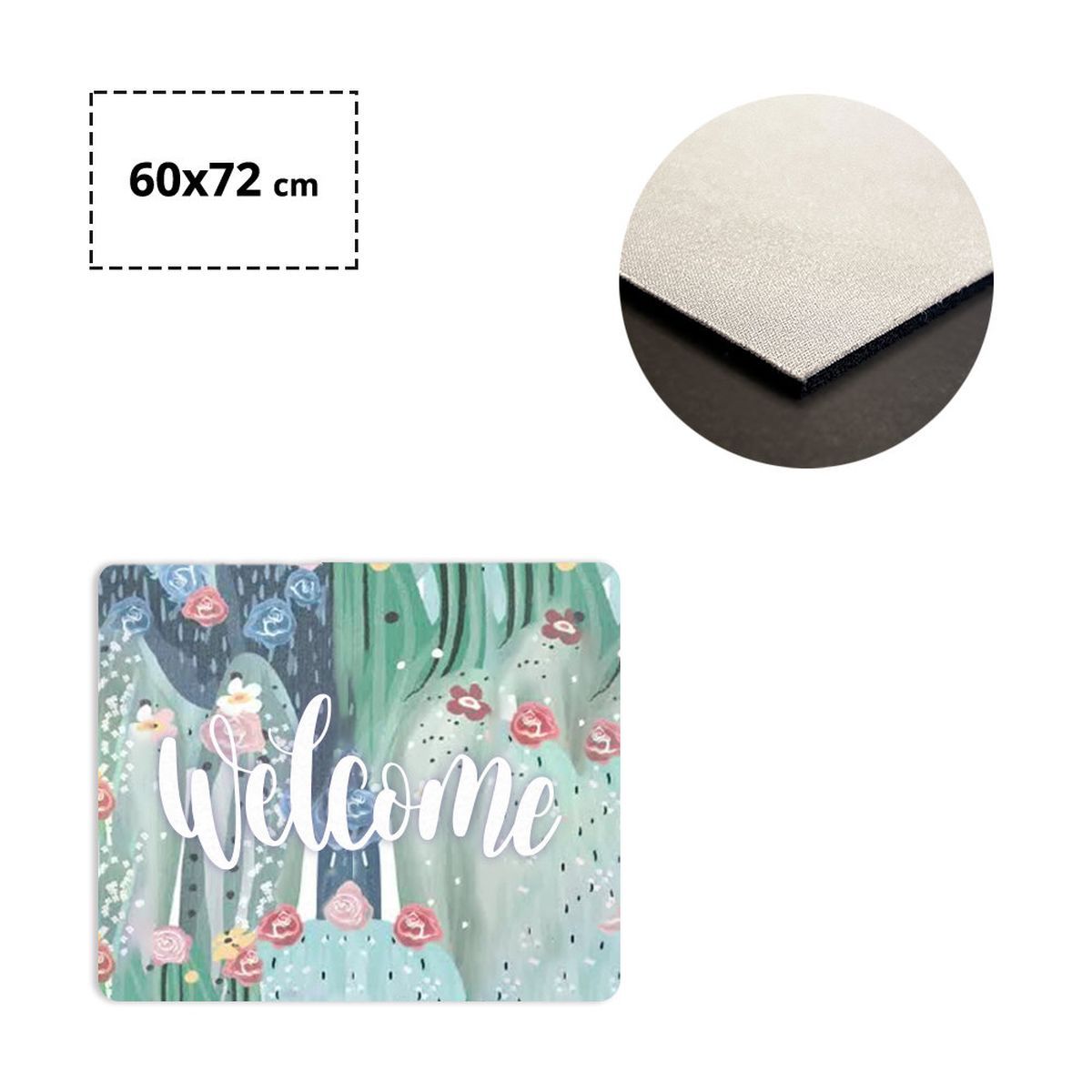 MILAN - tapis antidérapant, 600x720 mm | GL300302C