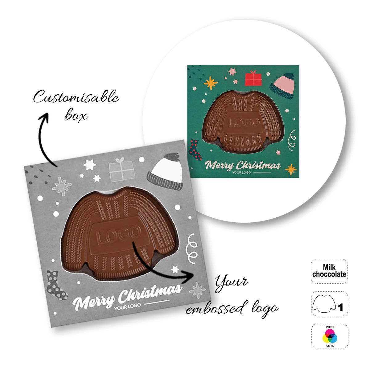 CHOCO4MAT C - barre chocolatée, différentes formes, 135x135x15 mm | GL811107C