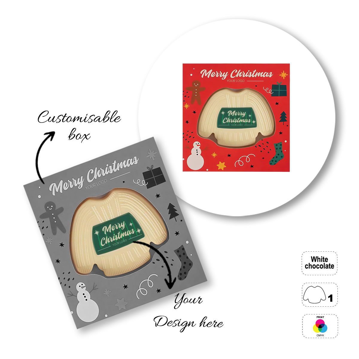 LOGO CHOCO4MAT A - barre de chocolat imprimable, formes diverses, 135x135x15 mm | GL811110D