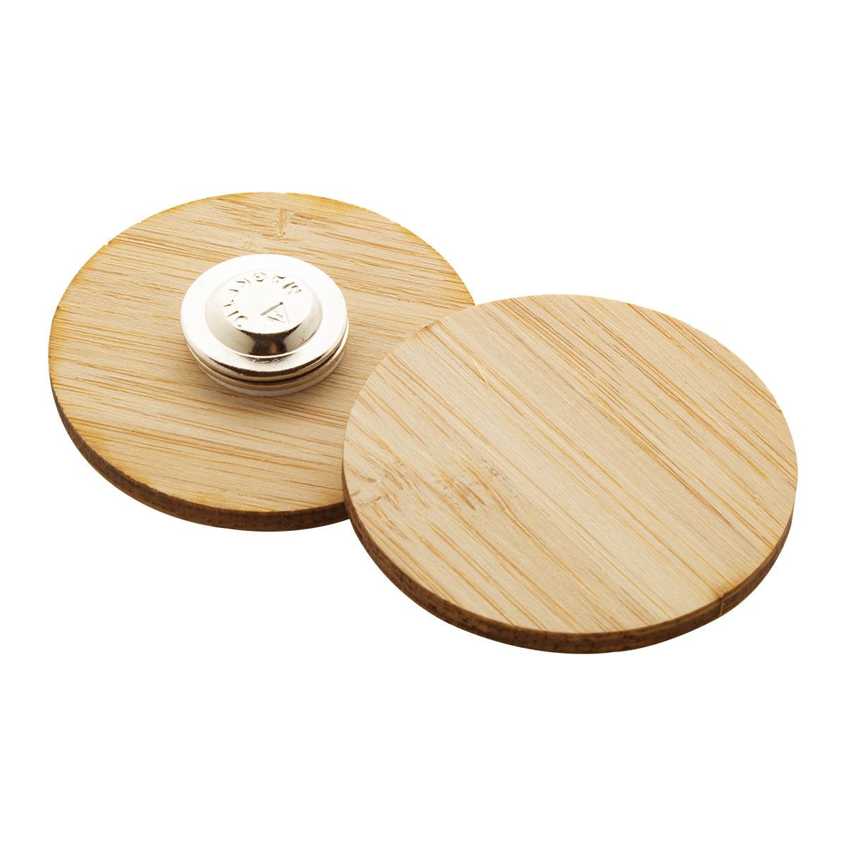 BOOBADGE - badge en bambou ø45 mm | HG716415A