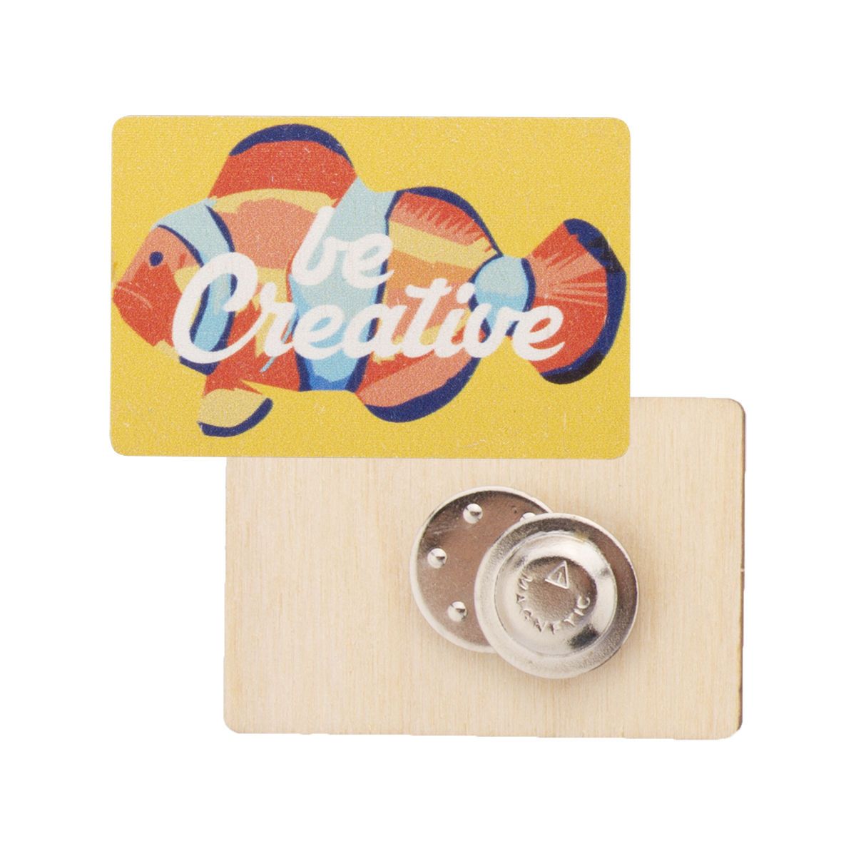 WOOBADGE - badge magnétique 35×53 mm | HG716583D