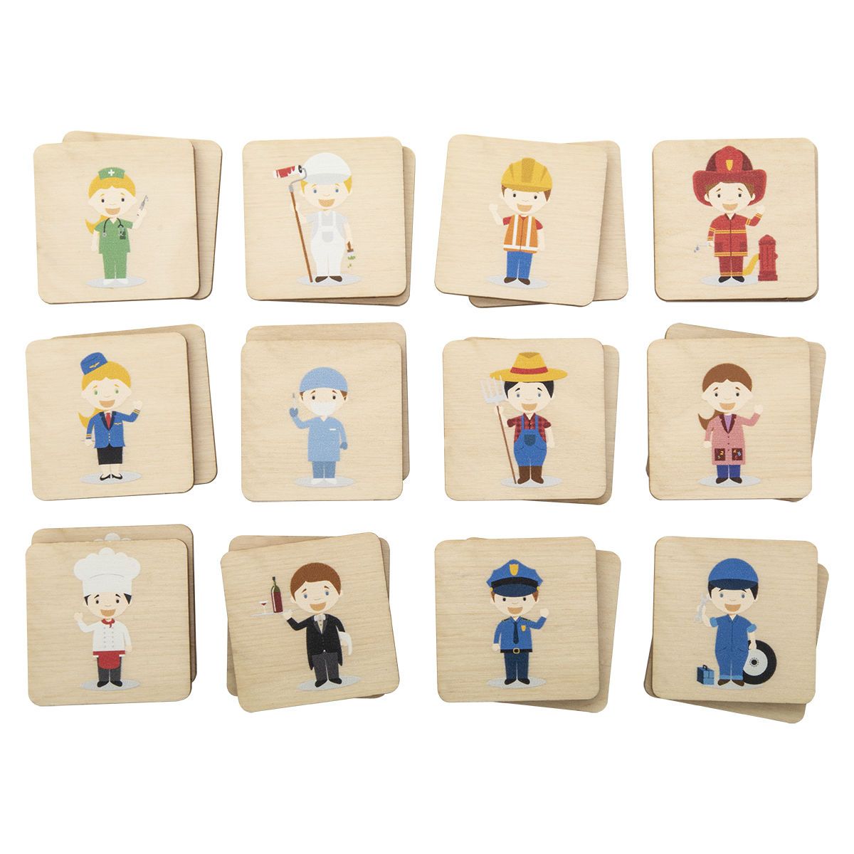 IMMERMOR - jeu de memory, professions | HG718152B