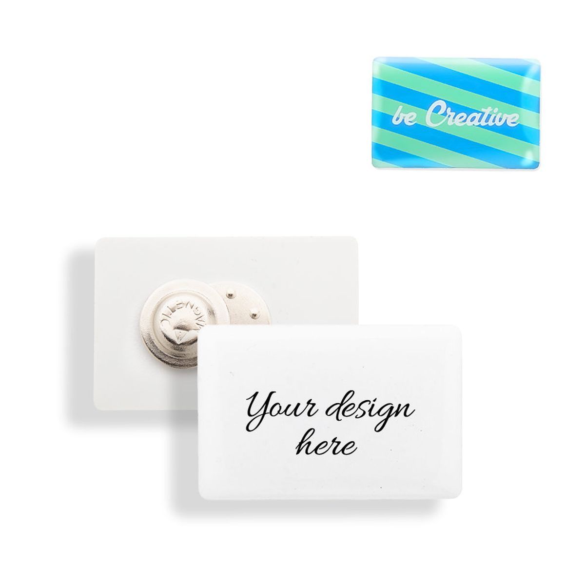 DOMEBADGE - Badge 53×35 mm | HG718199C