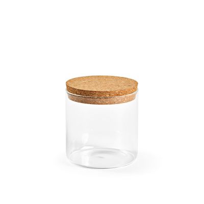 MAGRITTE 500 - Bocal verre borosilicaté 580 ml, couvercle liège