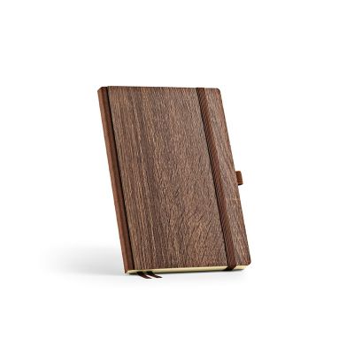 STEINBECK - Carnet couverture en bois, 196p 70gsm