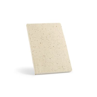 CHAUCER - Carnet couverture en résidus de bière recyclée,196p 80gsm