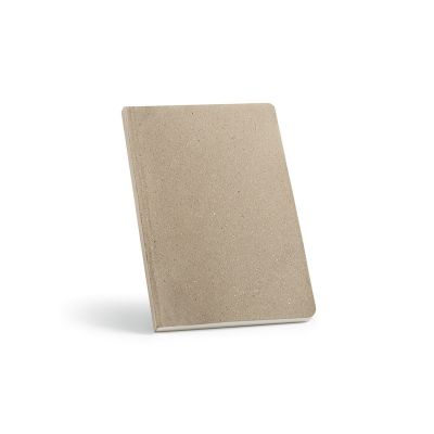 POE - Carnet couverture en lin, 196p recyclées 80gsm