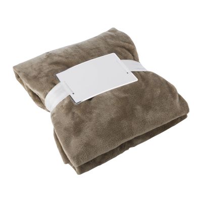 SEAN - Plaid polaire flanelle en polyester