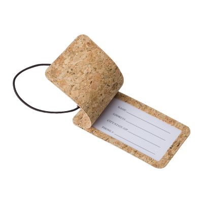 MAKAI - Porte-étiquette de valise en liège 