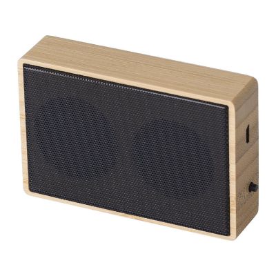 FOX - Enceinte sans fil en bambou 