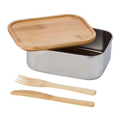 ESME - Lunch box en acier inoxydable 