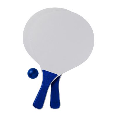 FABIEN - Set de 2 raquettes de plage grand modèle 