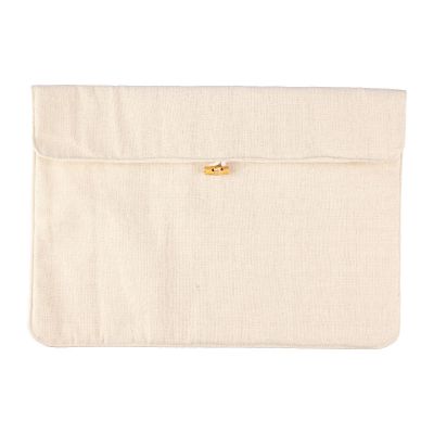DIRK - Pochette ordinateur portable en coton 220 gr/m² 