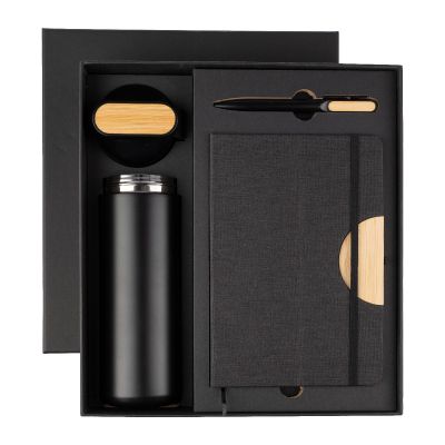 KURT - Coffret cadeau gourde 640 ml, stylo et carnet