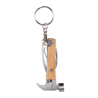 HEINRICH - Outil multifonction en bambou avec porte-clés 