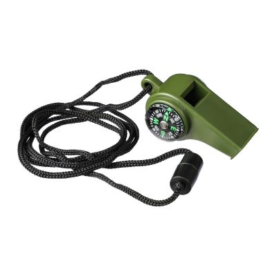 DAMON - Sifflet avec boussole et thermomètre en PP