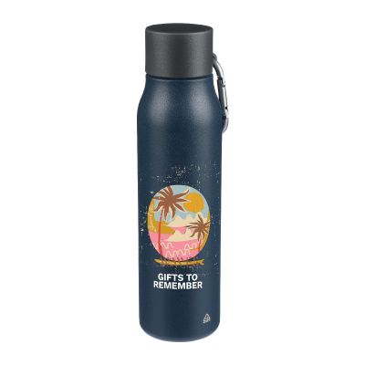 CASSIAN - Gourde double paroi de 600 ml en acier inoxydable recyclé