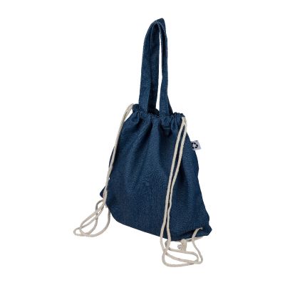 DEX - Sac à dos cordelette en denim recyclé 