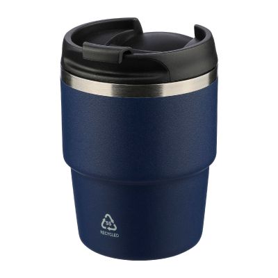 OLI - Mug double paroi de 175 ml en acier inoxydable recyclé 