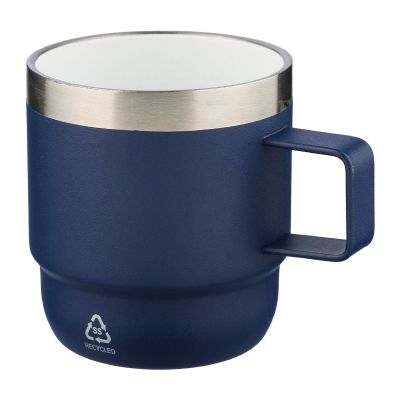 LILIA - Mug double paroi de 180 ml en acier inoxydable recyclé 
