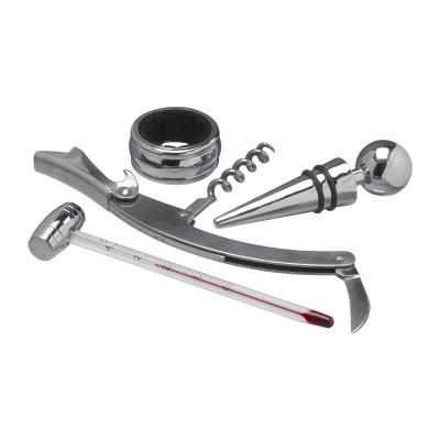 BRADY - Set à vin 4 pièces en métal 