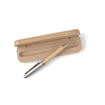 TOBIAS - Stylo bille en bois de hêtre 