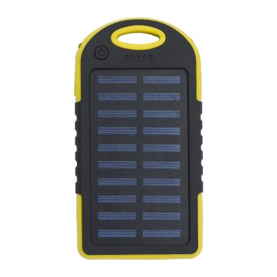 ARIN - Power bank solaire en ABS et gomme 