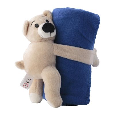 OWEN - Peluche 'Ours' avec couverture polaire 