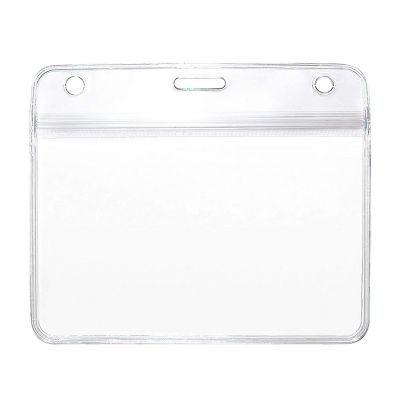 BADGE OS - porte-badge horizontal en PVC