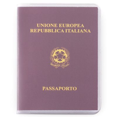 PASSPORT - porte-passeport en PVC transparent