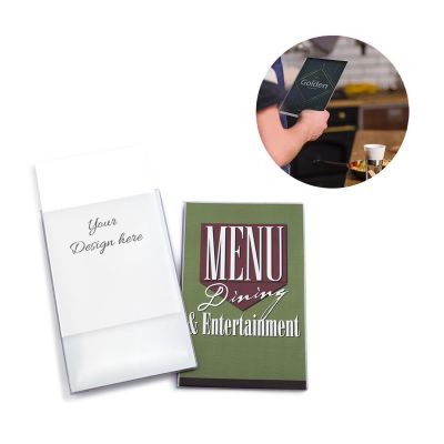 MENU SIMPLE M - porte-menu moyen avec 4 enveloppes