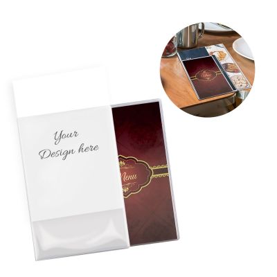 MENU EASY - porte-menu moyen avec 4 enveloppes