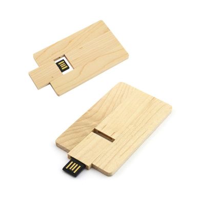 CARDWOOD - clé usb en bois carte de crédit