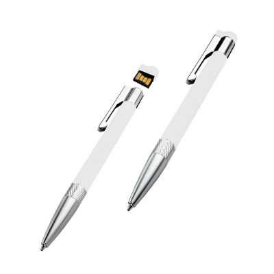 WHITE PEN USB - Stylo avec clé USB