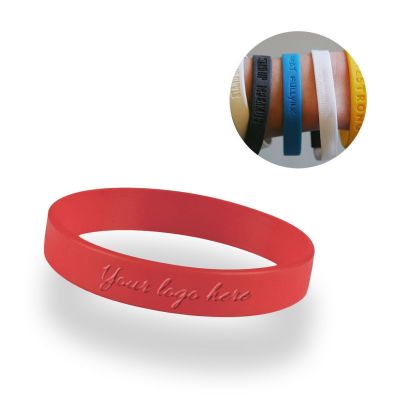 WRIST DEBOSSED - bracelets en Silicone