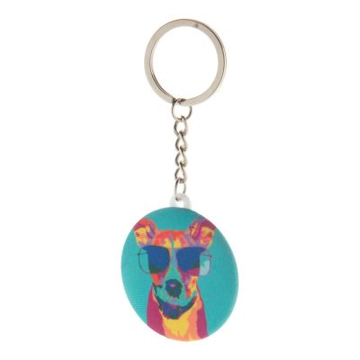 KEYBADGE RPET MINI - Porte-clés RPET