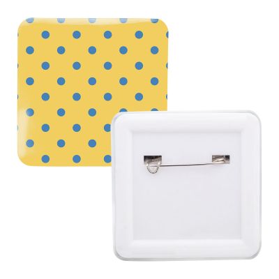 SQUAREBADGE MAXI - Badge fermeutre épingle